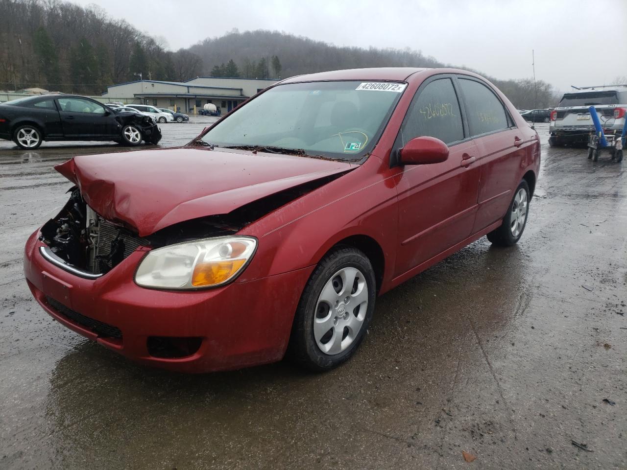 Photo 2 from auction – 2008 KIA SPECTRA EX with VIN KNAFE121885543728