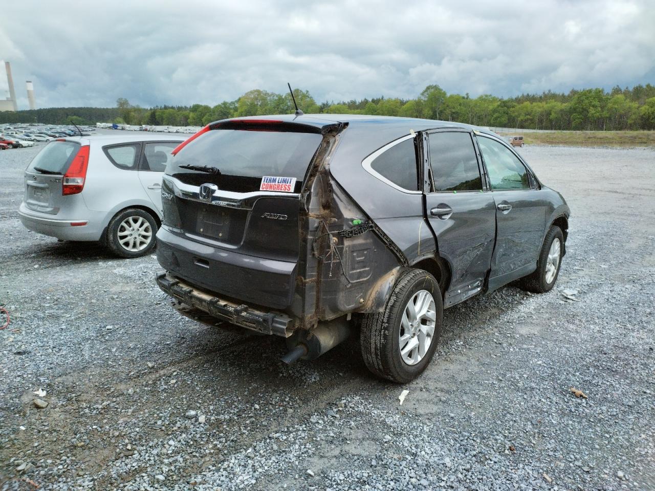 Photo 4 from auction – 2016 HONDA CR-V EX with VIN 2HKRM4H51GH643070