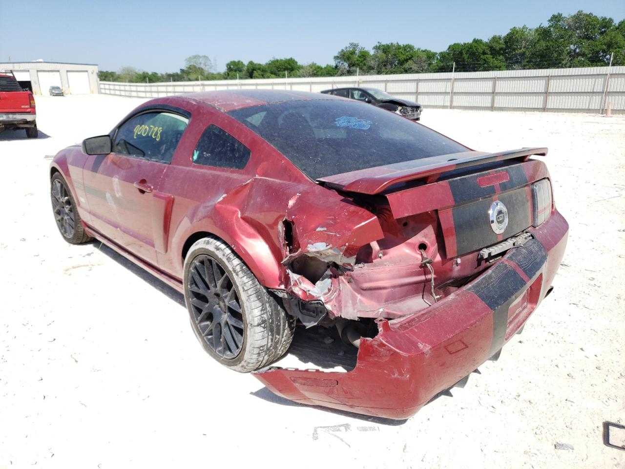 Photo 3 from auction – 2007 FORD MUSTANG with VIN 1ZVFT82H675218232