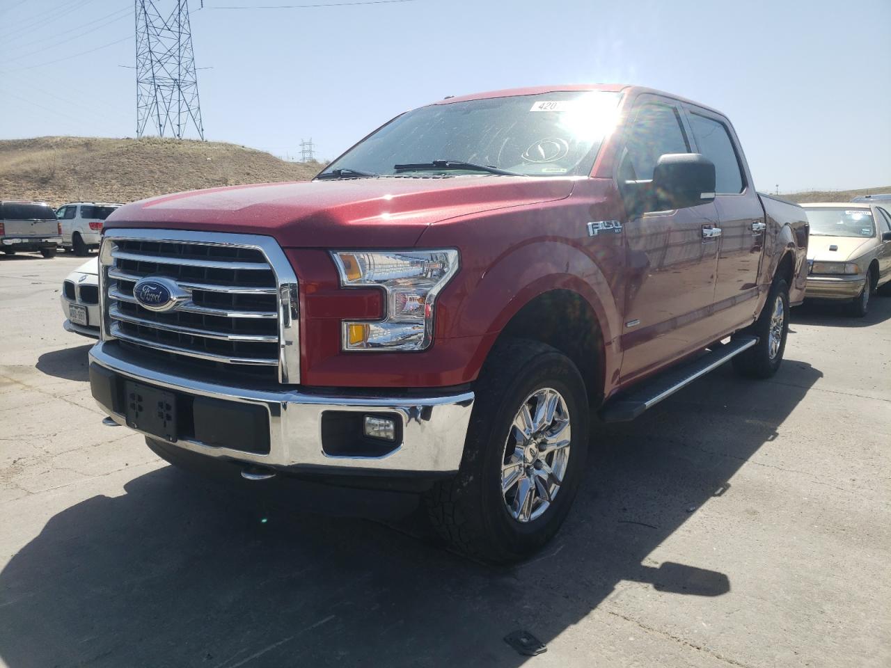 Photo 2 from auction – 2015 FORD F150 SUPER with VIN 1FTEW1EP4FKD71871