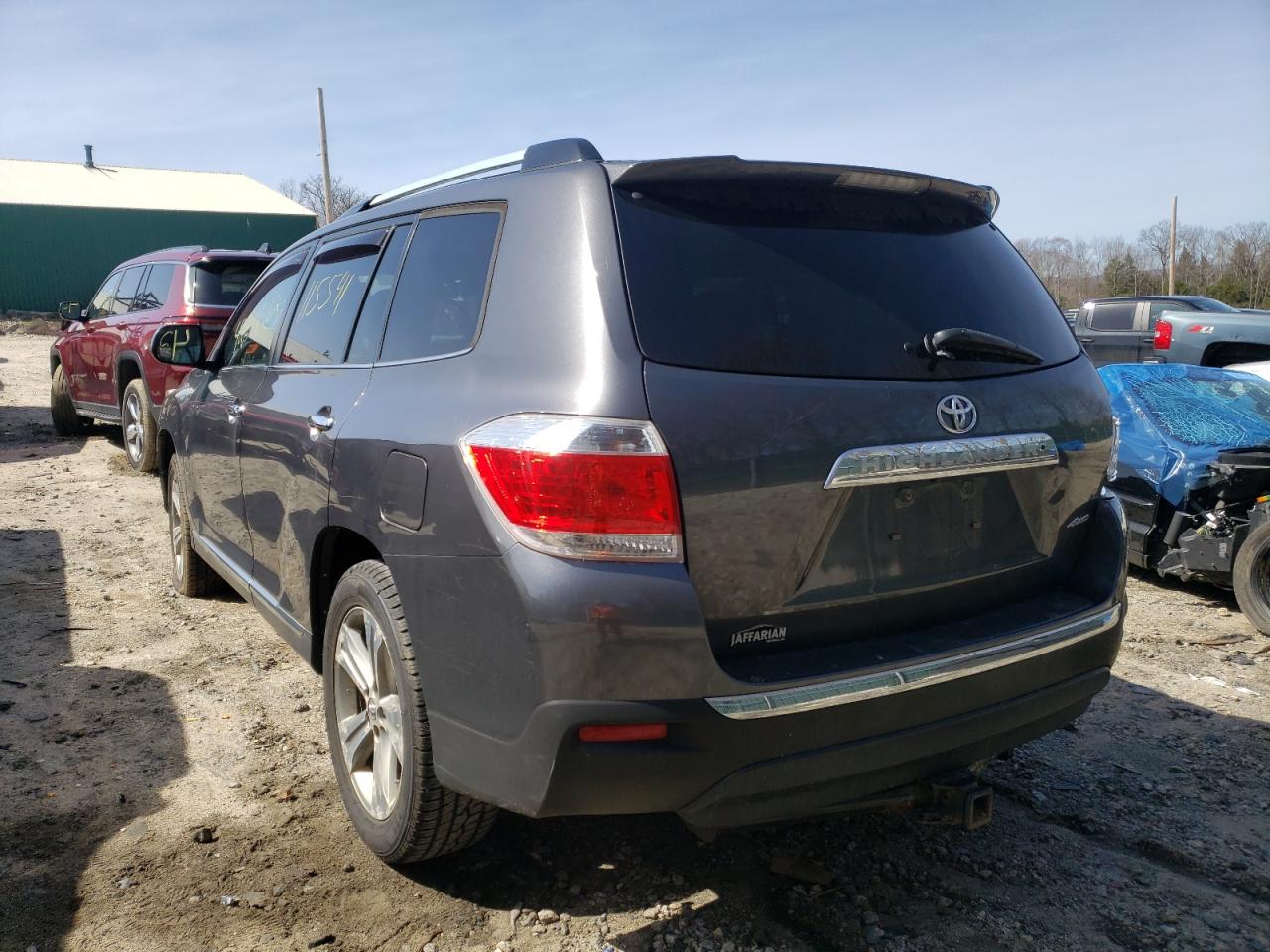 Photo 3 from auction – 2012 TOYOTA HIGHLANDER with VIN 5TDDK3EH9CS117251