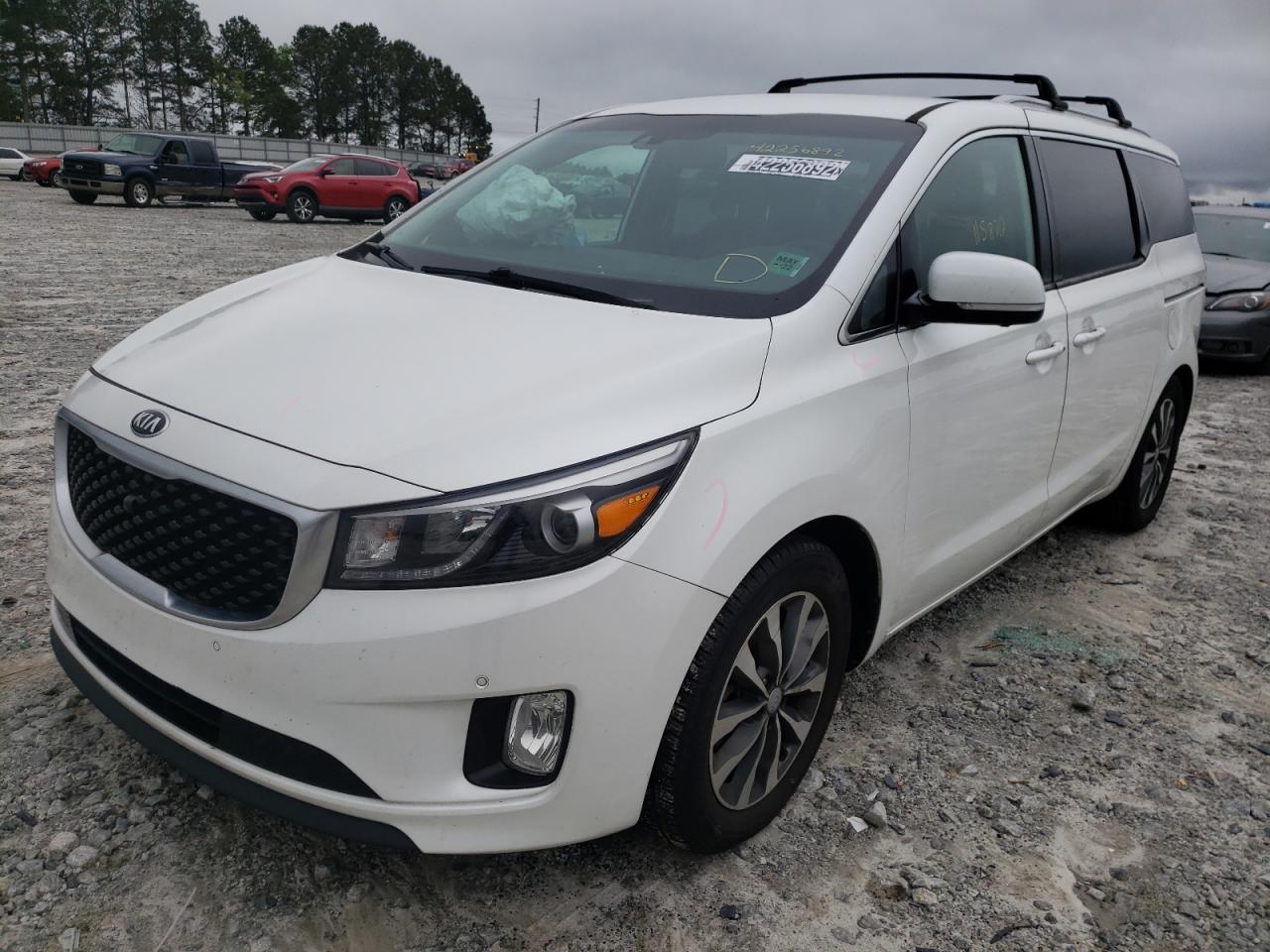 Photo 2 from auction – 2016 KIA SEDONA EX with VIN KNDMC5C12G6116480