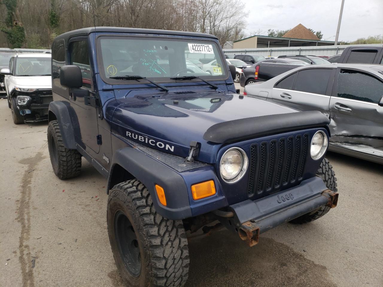 JEEP WRANGLER / 2003 with VIN 1J4FA69S13P338771 - Photo from auction