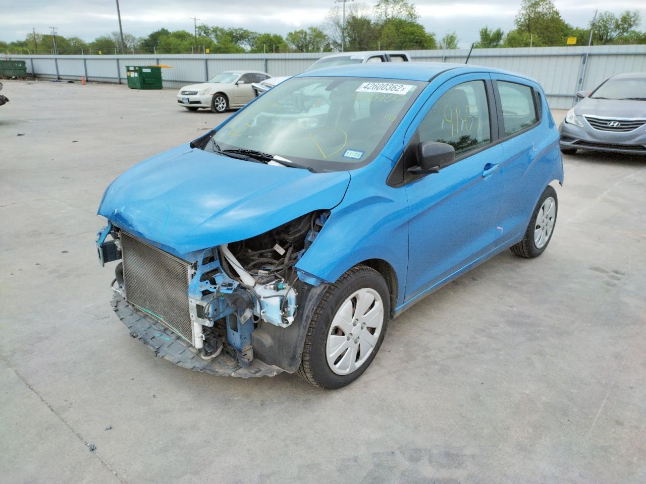 Photo 2 from auction – 2017 CHEVROLET SPARK LS with VIN KL8CB6SA0HC770900