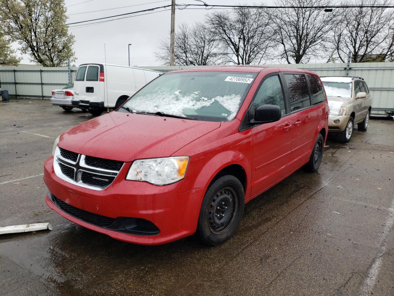 Photo 2 from auction – 2012 DODGE GRAND CARA with VIN 2C4RDGBG9CR195203