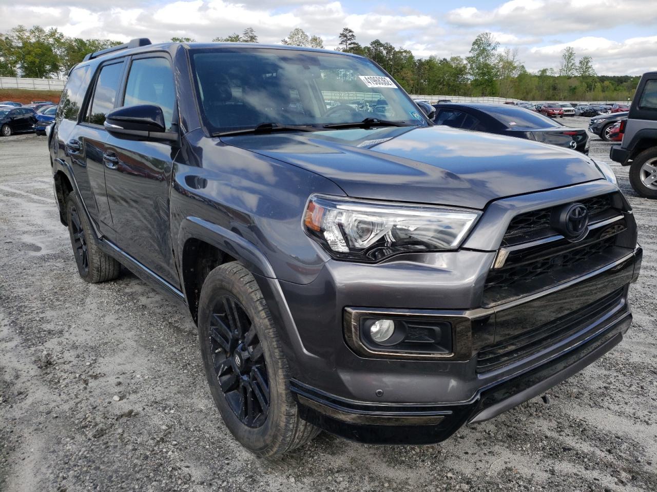TOYOTA 4RUNNER SR 2019 with VIN JTEBU5JR0K5703297 - Photo from auction