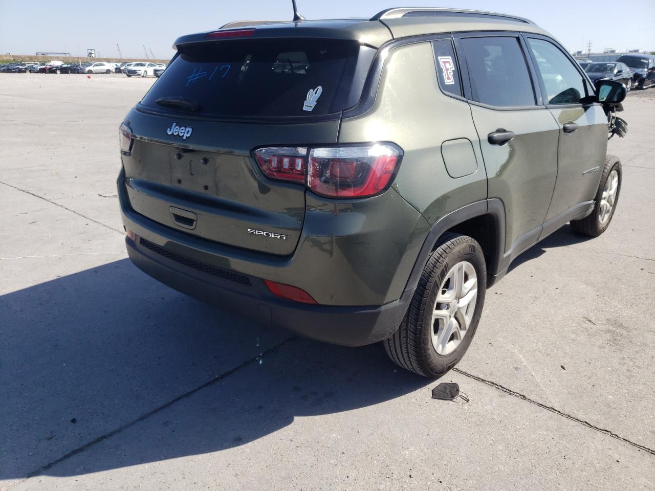 Photo 4 from auction – 2018 JEEP COMPASS SP with VIN 3C4NJCAB3JT214974