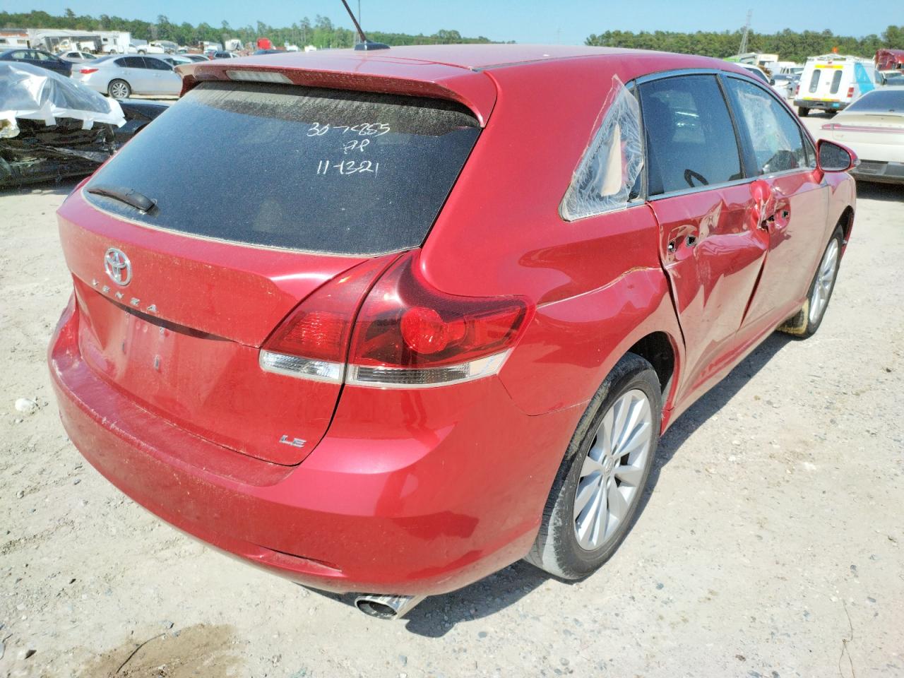 Photo 4 from auction – 2015 TOYOTA VENZA LE with VIN 4T3ZA3BB3FU093489