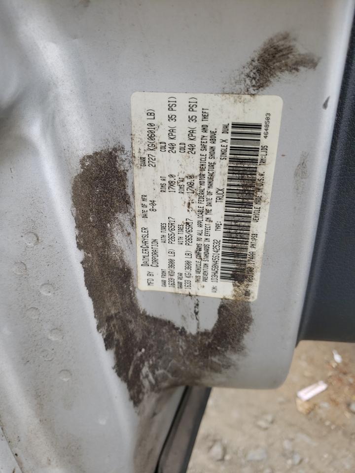 Photo 10 from auction – 2005 DODGE DAKOTA QUA with VIN 1D3HW58N45S142532