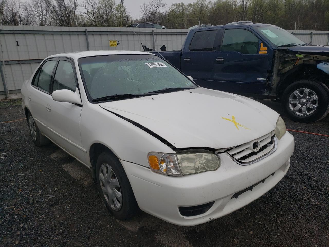 TOYOTA COROLLA CE 2002 with VIN 2T1BR12E42C570041 - Photo from auction