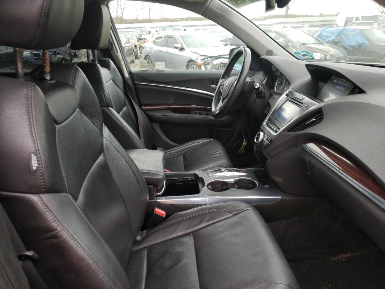 Photo 5 from auction – 2016 ACURA MDX with VIN 5FRYD4H21GB018599