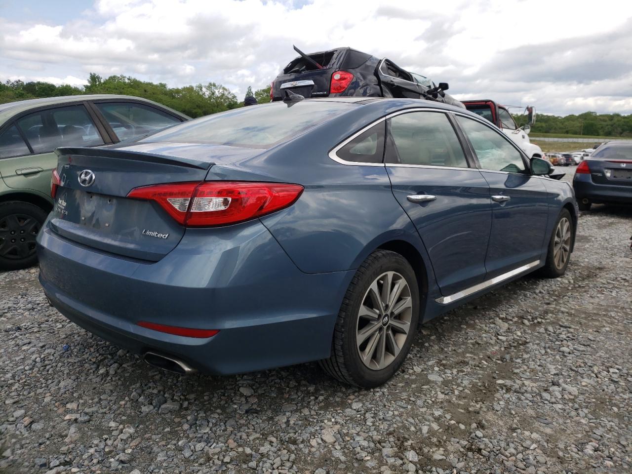 Photo 4 from auction – 2016 HYUNDAI SONATA SPO with VIN 5NPE34AF1GH338561