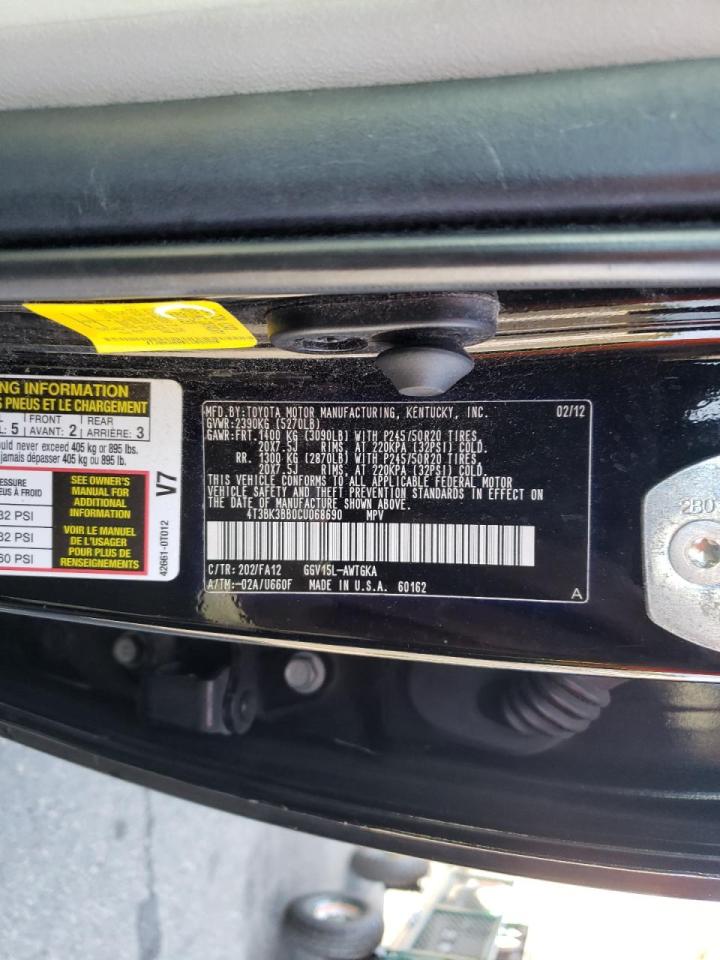 Photo 10 from auction – 2012 TOYOTA VENZA LE with VIN 4T3BK3BB0CU068690
