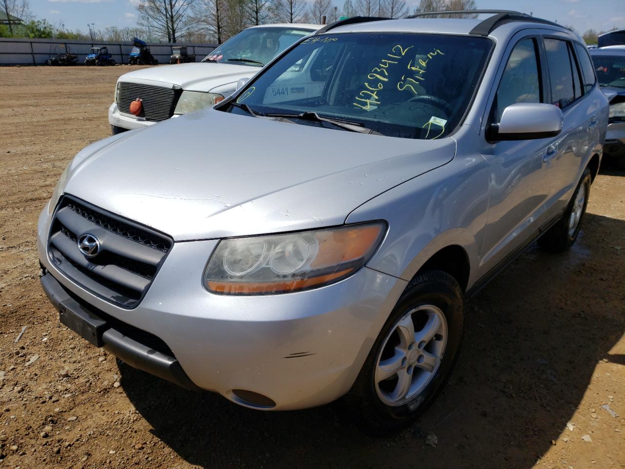 Photo 2 from auction – 2008 HYUNDAI SANTA FE G with VIN 5NMSG13D68H167130