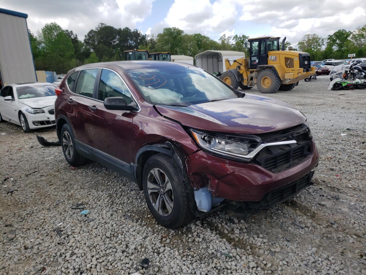 Photo 1 from auction – 2017 HONDA CR-V LX with VIN 2HKRW6H33HH213532