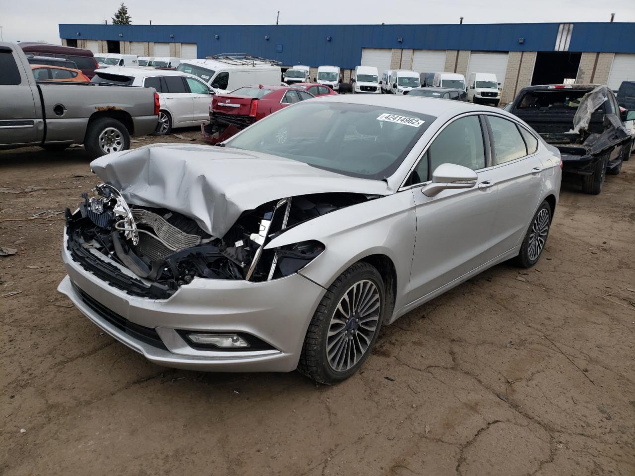 Photo 2 from auction – 2017 FORD FUSION SE with VIN 3FA6P0H99HR348972