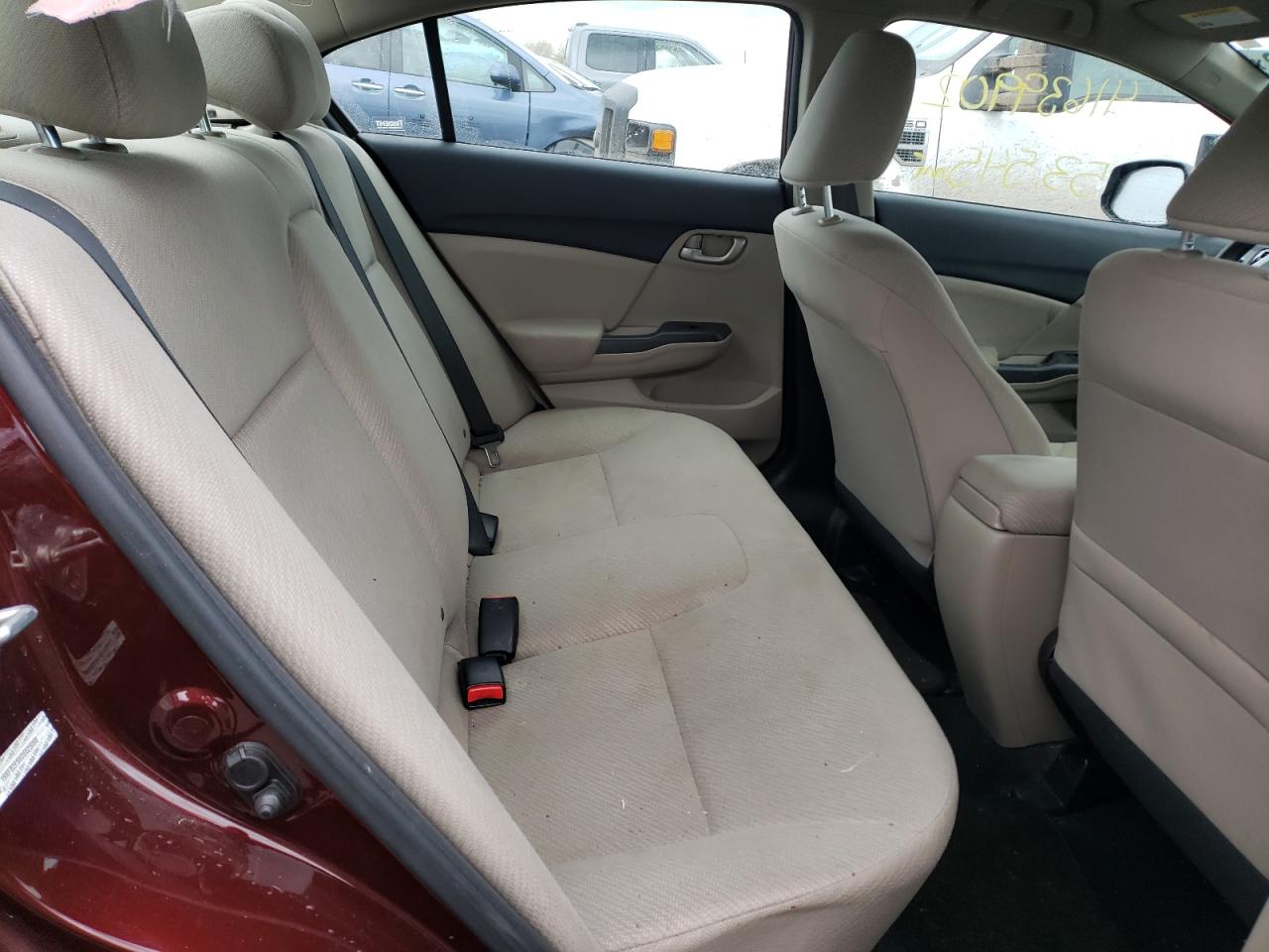 Photo 6 from auction – 2013 HONDA CIVIC LX with VIN 19XFB2F59DE025088