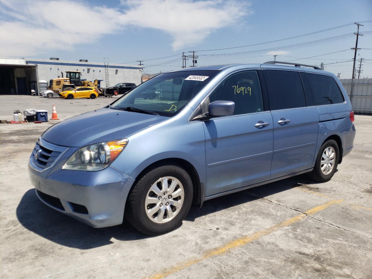 Photo 2 from auction – 2010 HONDA ODYSSEY EX with VIN 5FNRL3H66AB080643