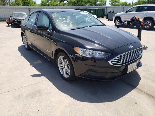 FORD FUSION SE 2018 with VIN 3FA6P0LU5JR262530 - Photo from auction