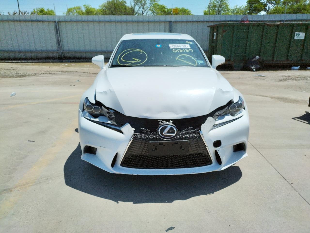 Photo 9 from auction – 2016 LEXUS IS 200T with VIN JTHBA1D28G5012125