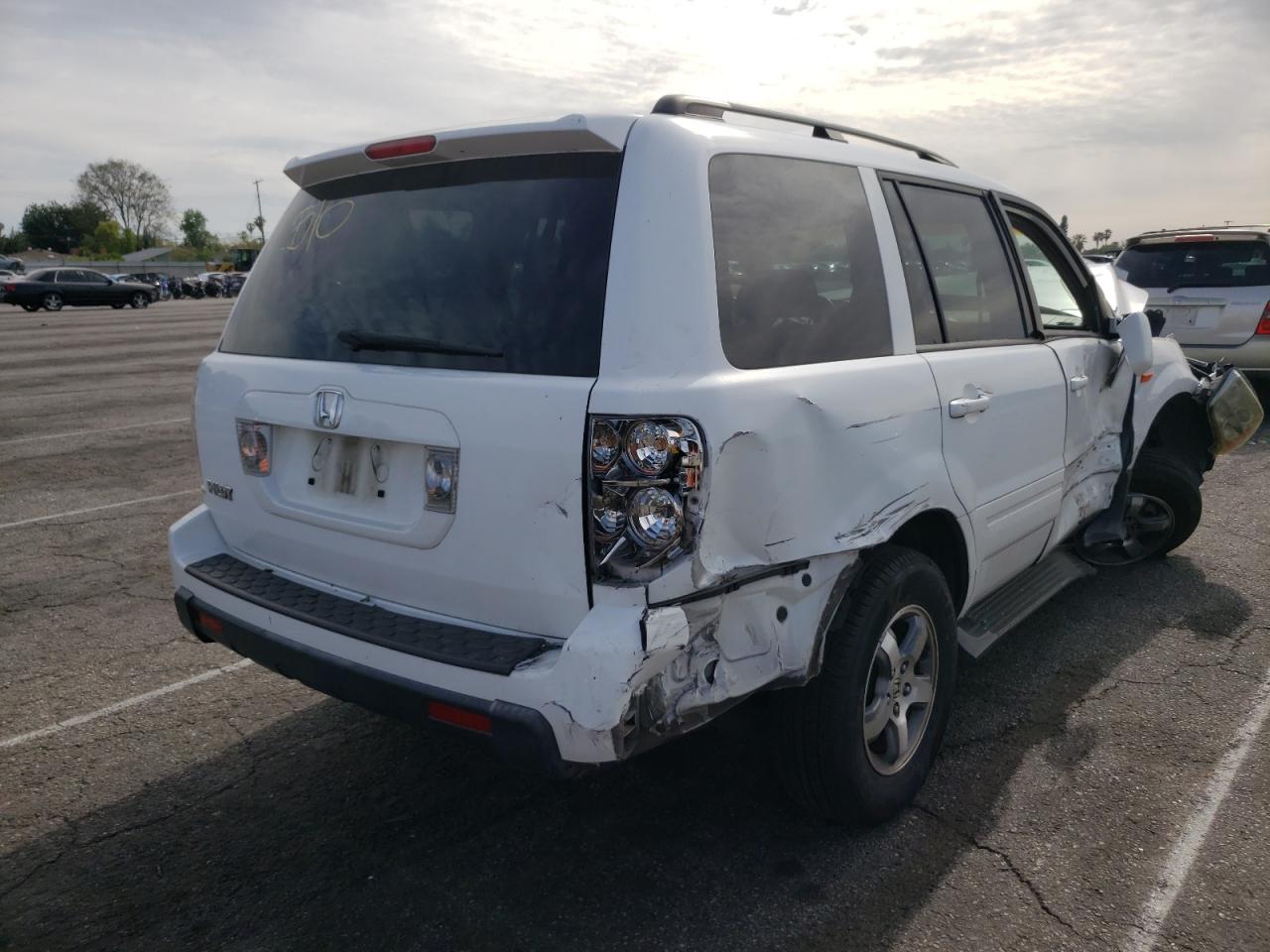 Photo 4 from auction – 2006 HONDA PILOT EX with VIN 5FNYF28486B049364