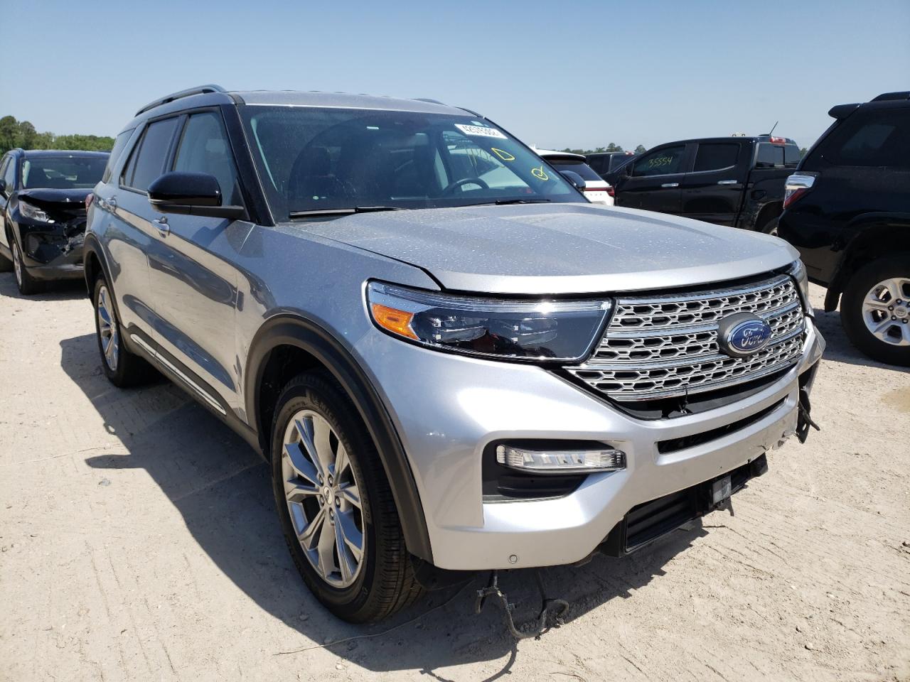 FORD EXPLORER L 2021 with VIN 1FMSK8FH1MGB05573 - Photo from auction