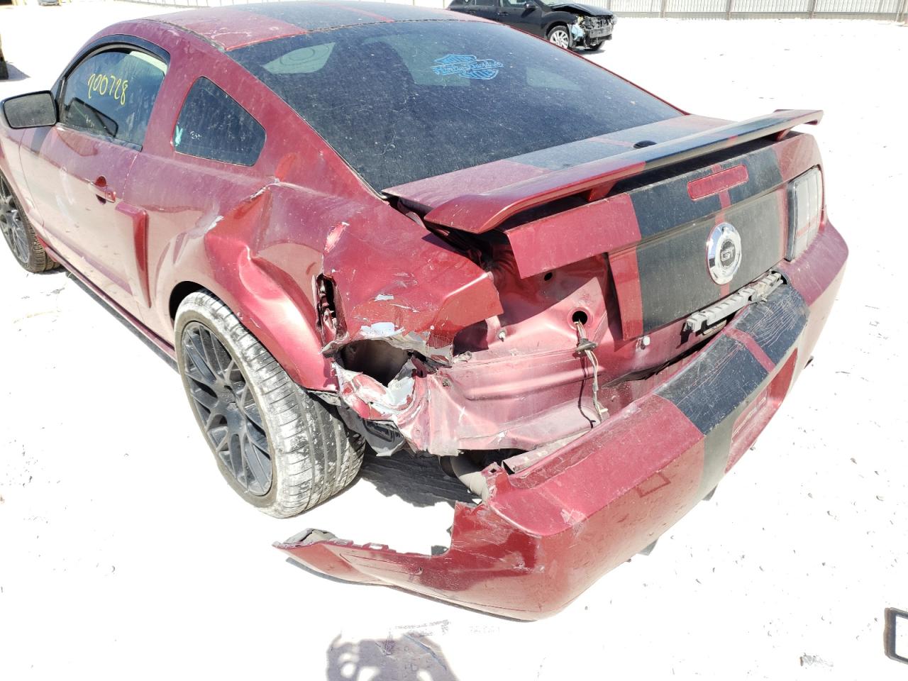 Photo 9 from auction – 2007 FORD MUSTANG with VIN 1ZVFT82H675218232