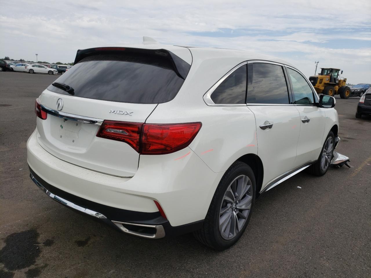 Photo 4 from auction – 2017 ACURA MDX TECHNO with VIN 5FRYD3H57HB011596