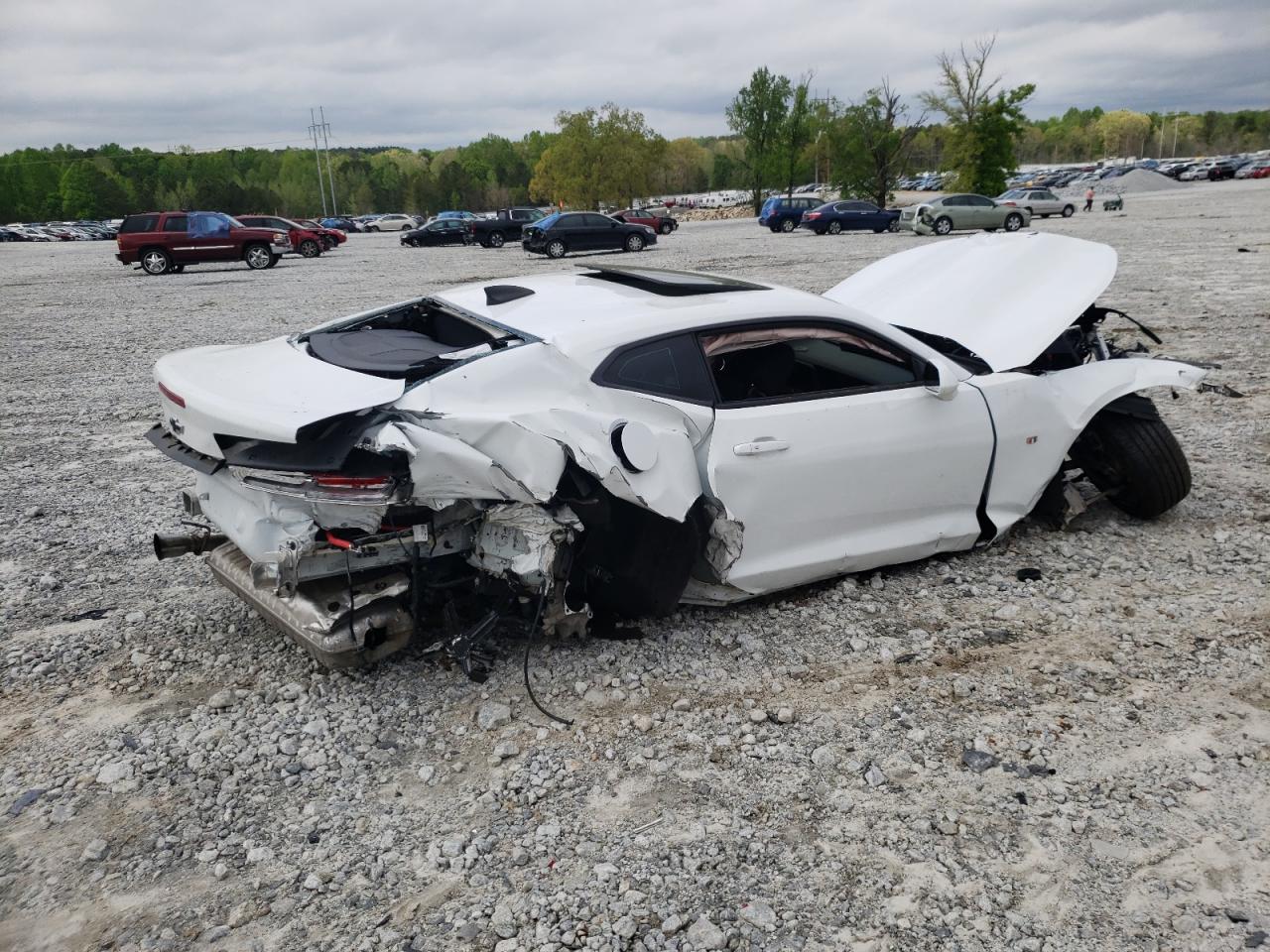 Photo 9 from auction – 2018 CHEVROLET CAMARO LT with VIN 1G1FB1RX1J0189343