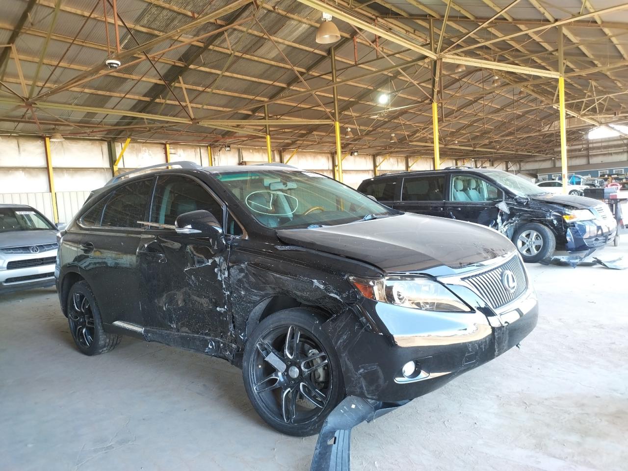LEXUS RX 350 2010 with VIN 2T2ZK1BA7AC002716 - Photo from auction