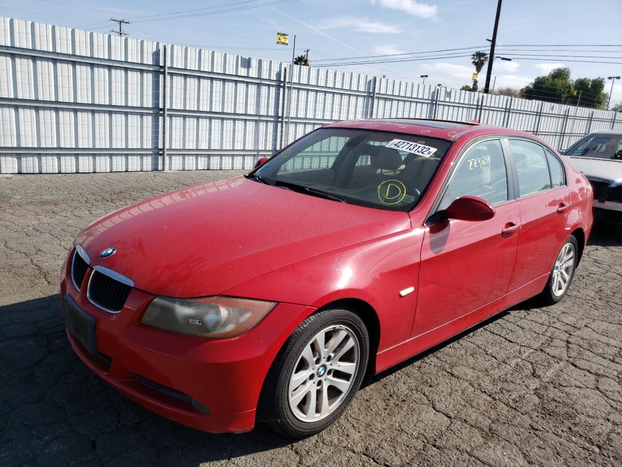 Photo 2 from auction – 2007 BMW 328 I SULE with VIN WBAVC53557FZ71274