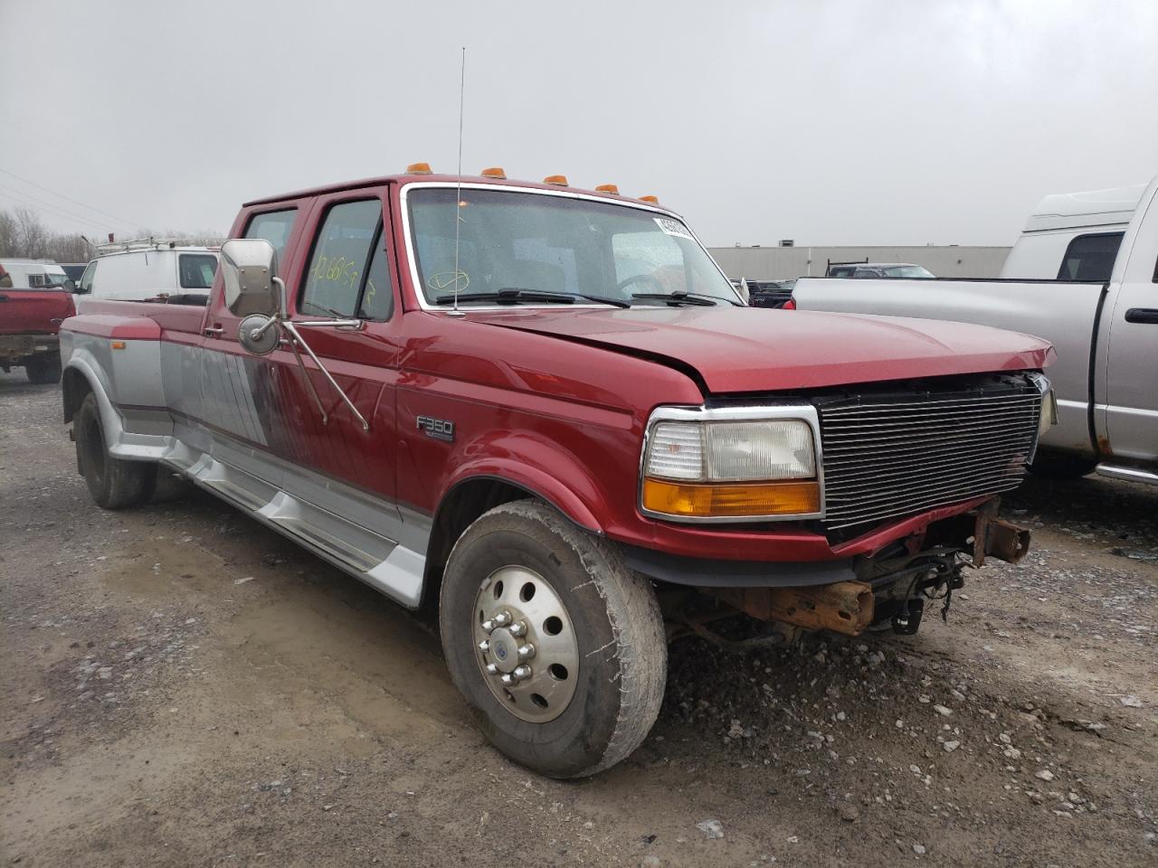 FORD F350 1997 with VIN 1FTJW35FXVEC44654 - Photo from auction