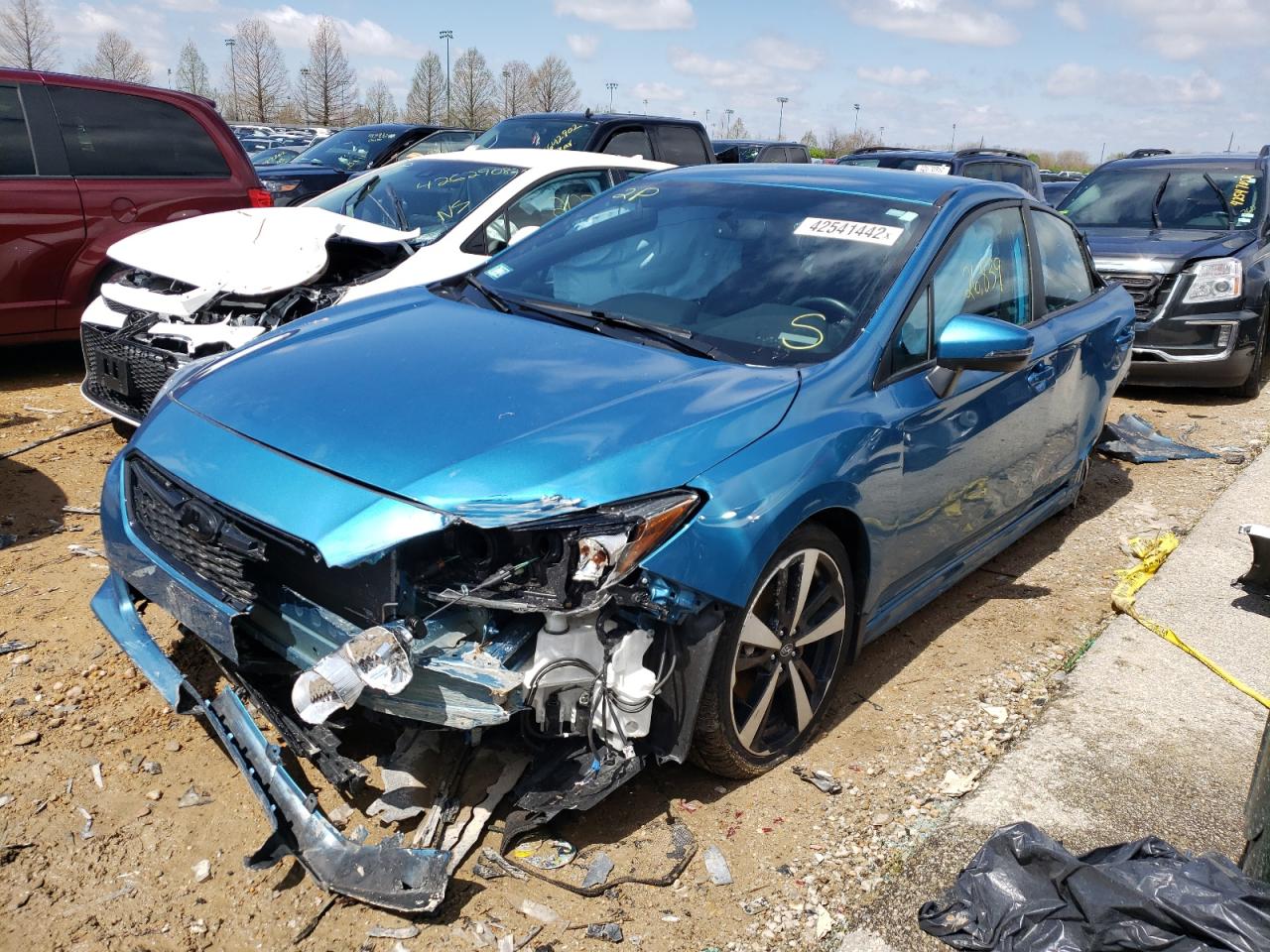 Photo 2 from auction – 2019 SUBARU IMPREZA SP with VIN 4S3GTAJ64K3754325