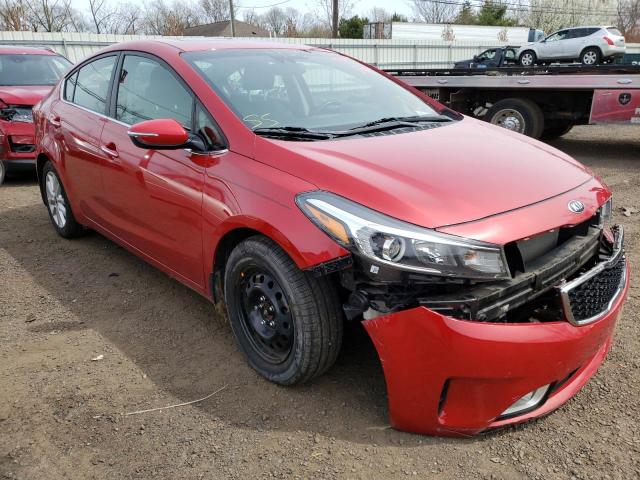 KIA FORTE LX 2017 with VIN 3KPFL4A75HE126183 - Photo from auction
