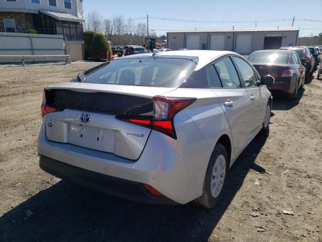 Photo 4 from auction – 2019 TOYOTA PRIUS with VIN JTDKARFU7K3098224