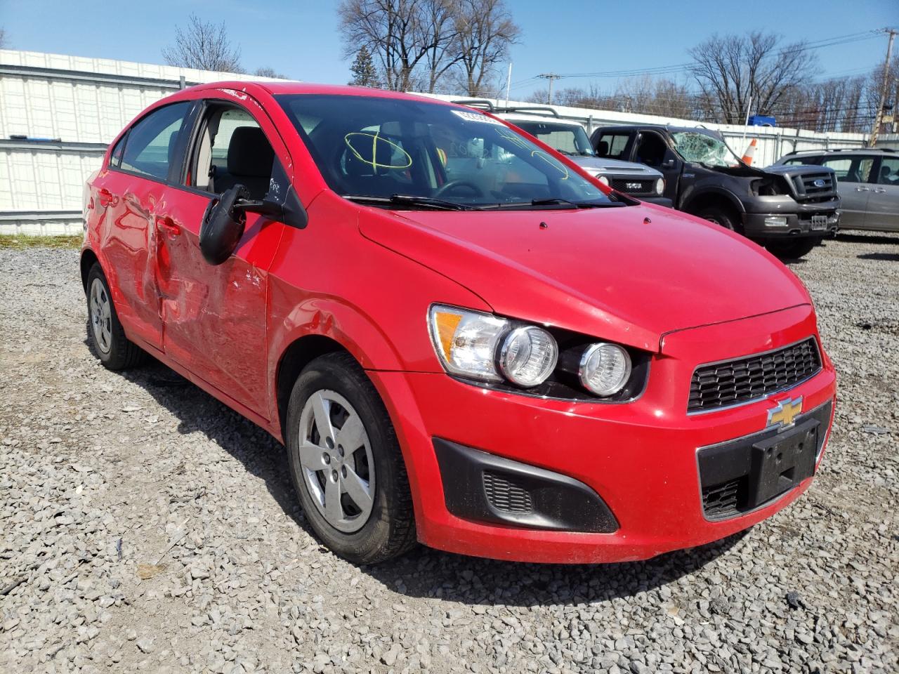 CHEVROLET SONIC LS 2014 with VIN 1G1JA5SH3E4224163 - Photo from auction