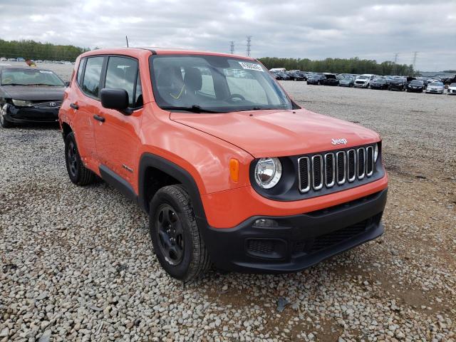 JEEP RENEGADE S 2018 with VIN ZACCJBAB4JPJ56900 - Photo from auction