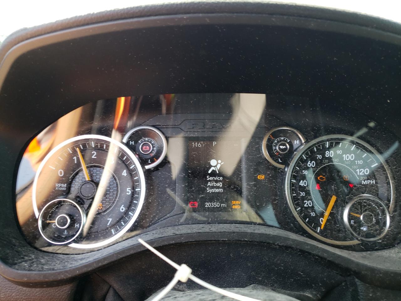 Photo 8 from auction – 2019 RAM 1500 BIG H with VIN 1C6RRFFG1KN819262