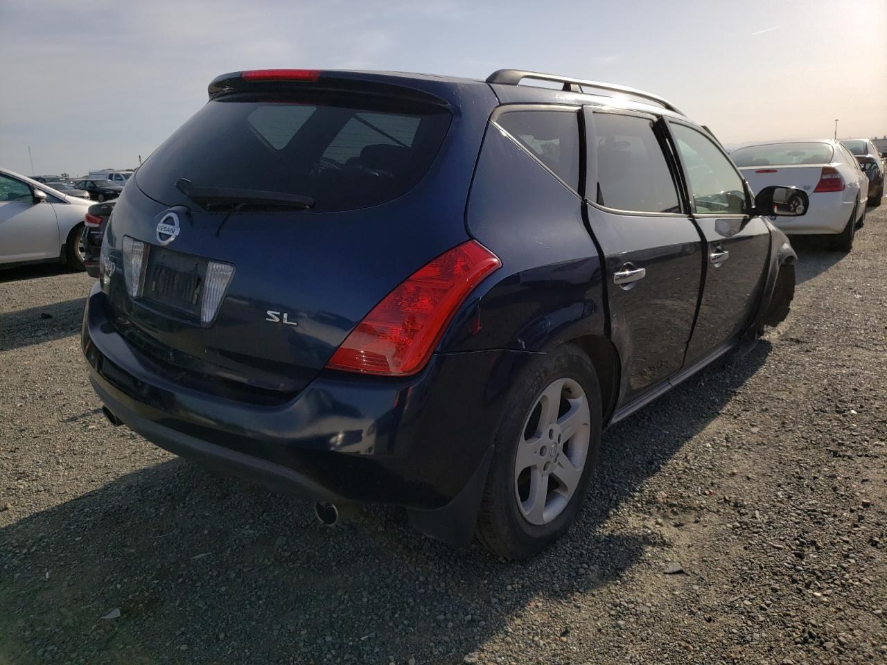 Photo 4 from auction – 2004 NISSAN MURANO SL with VIN JN8AZ08T44W224596