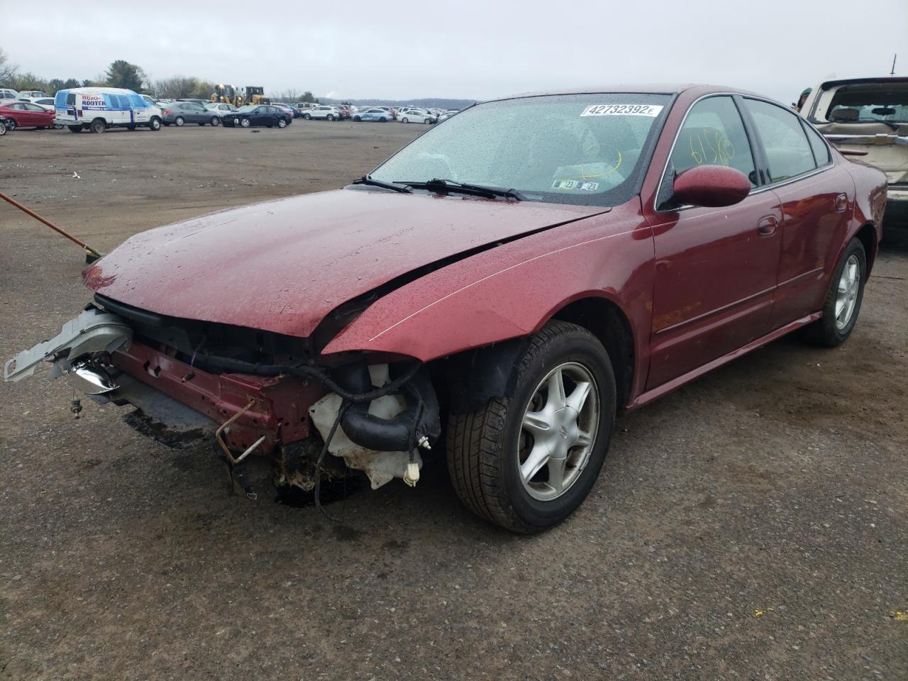 Photo 2 from auction – 2001 OLDSMOBILE ALERO GL with VIN 1G3NL52E91C149056