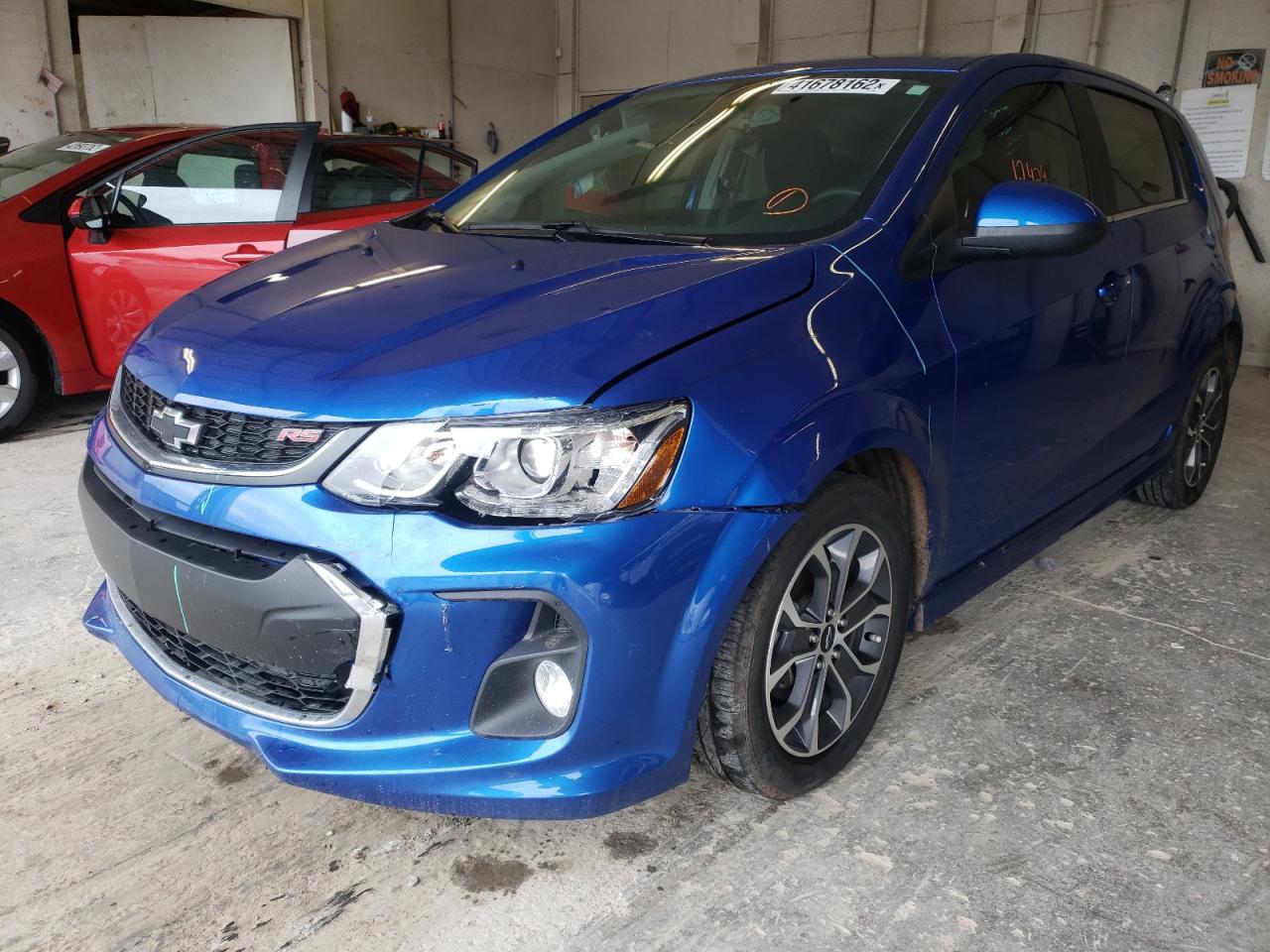 Photo 2 from auction – 2020 CHEVROLET SONIC LT with VIN 1G1JD6SB5L4137869