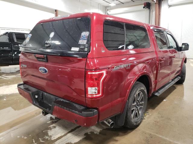 Photo 4 from auction – 2017 FORD F150 SUPER with VIN 1FTEW1EP0HFC02359