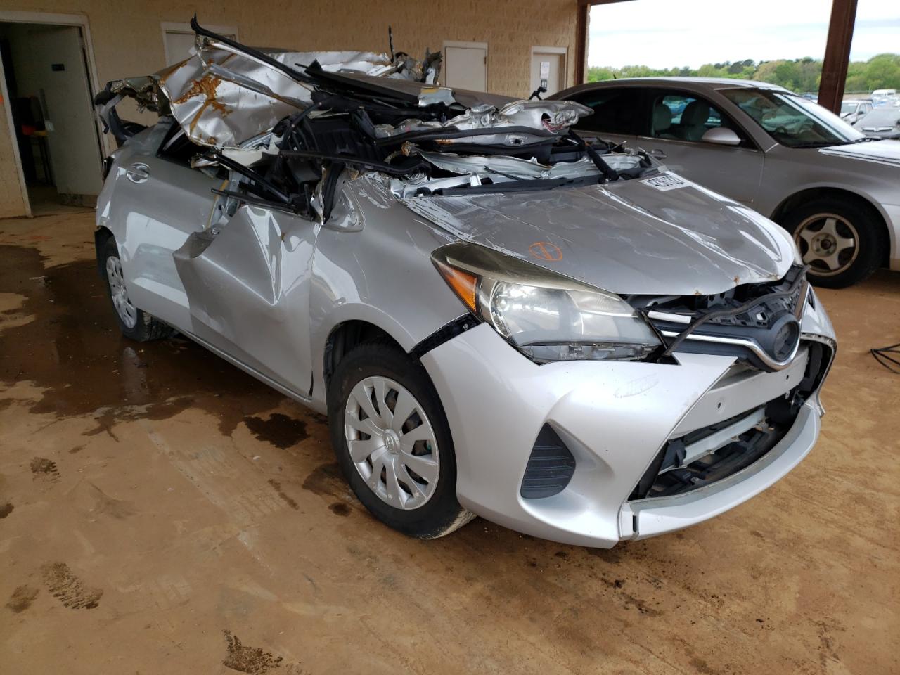 TOYOTA YARIS 2015 with VIN VNKKTUD35FA025093 - Photo from auction
