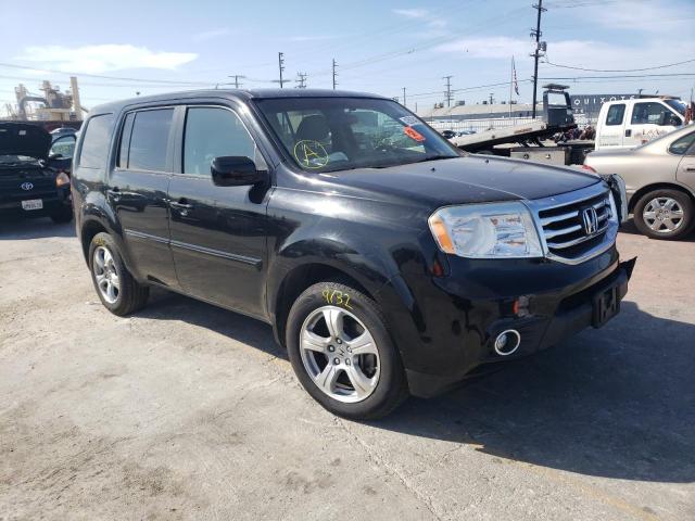 HONDA PILOT EX 2013 with VIN 5FNYF3H45DB033349 - Photo from auction