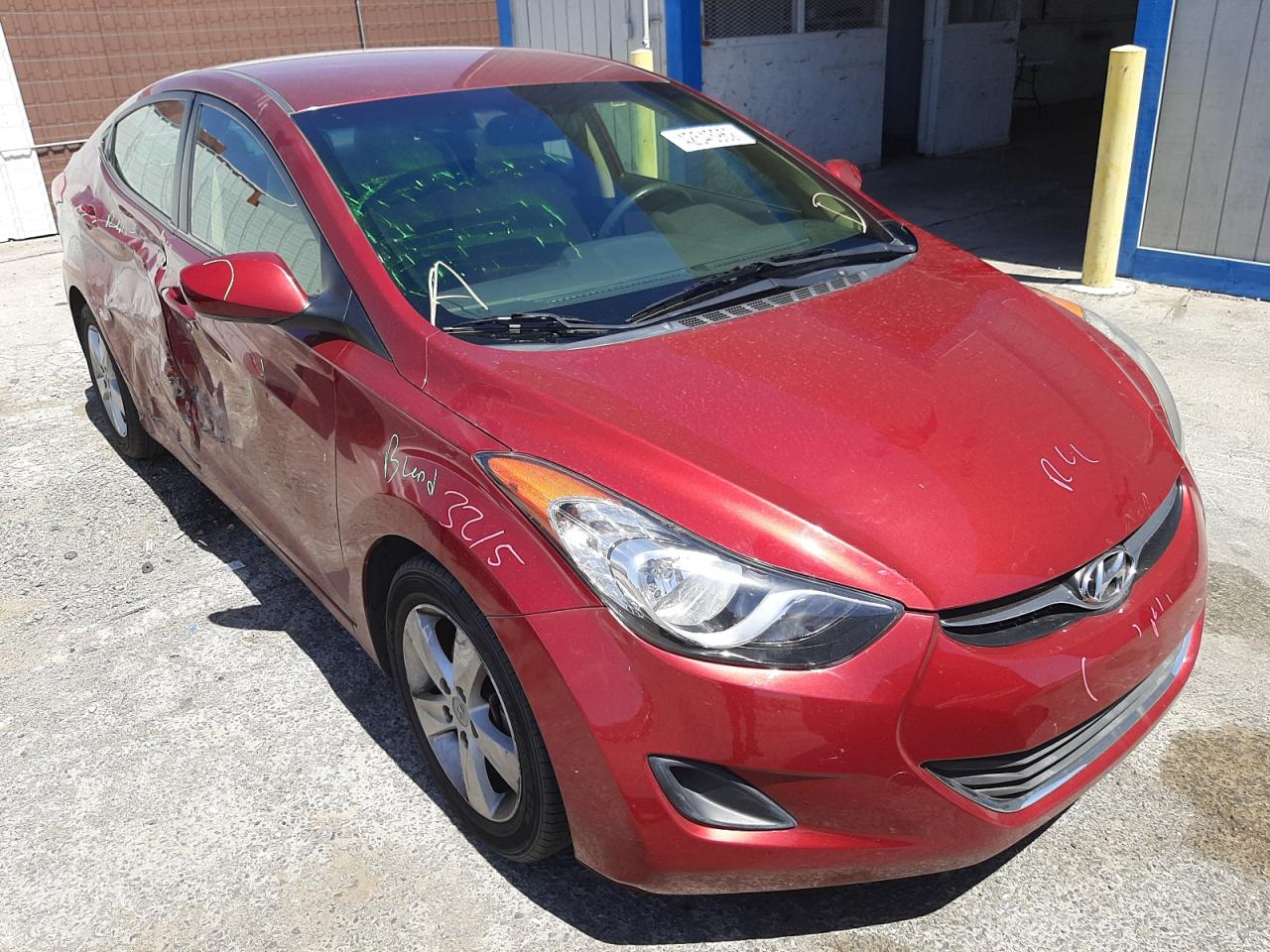 Photo 1 from auction – 2013 HYUNDAI ELANTRA GL with VIN 5NPDH4AE2DH247993
