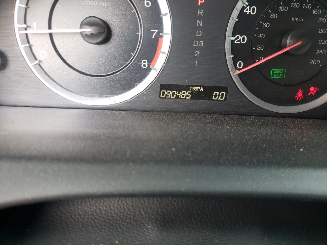 Photo 8 from auction – 2011 HONDA ACCORD EXL with VIN 1HGCS1B81BA014018