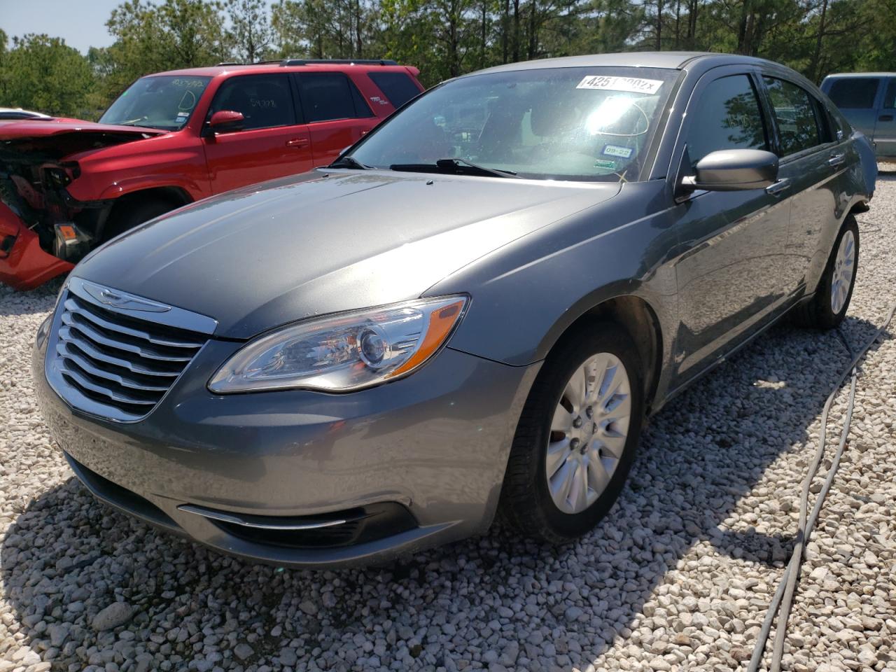 Photo 2 from auction – 2012 CHRYSLER 200 LX with VIN 1C3CCBABXCN320583