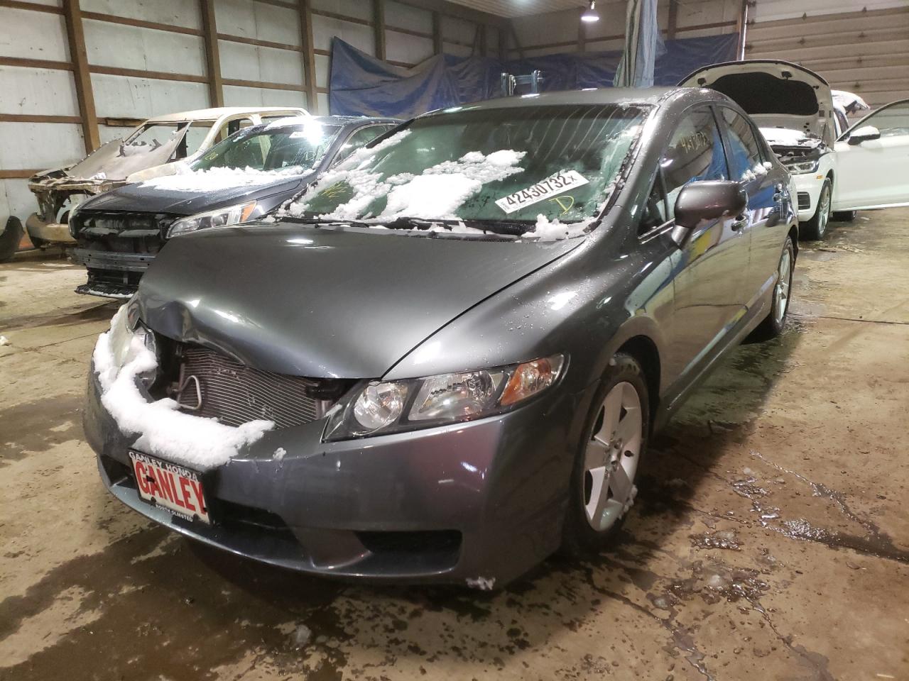 Photo 2 from auction – 2009 HONDA CIVIC LX-S with VIN 19XFA16629E011241