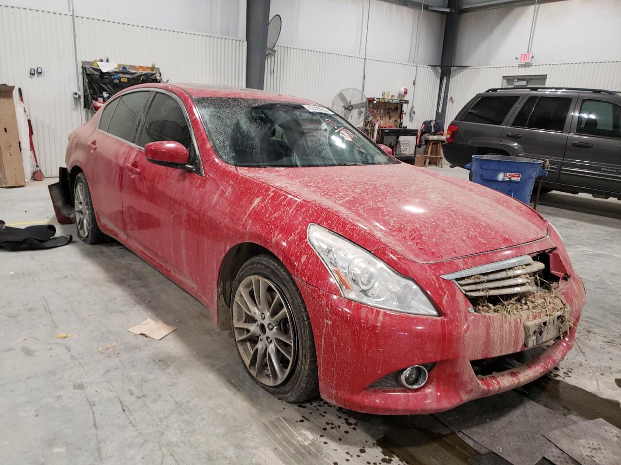 INFINITI G37 2012 with VIN JN1CV6AR0CM682702 - Photo from auction