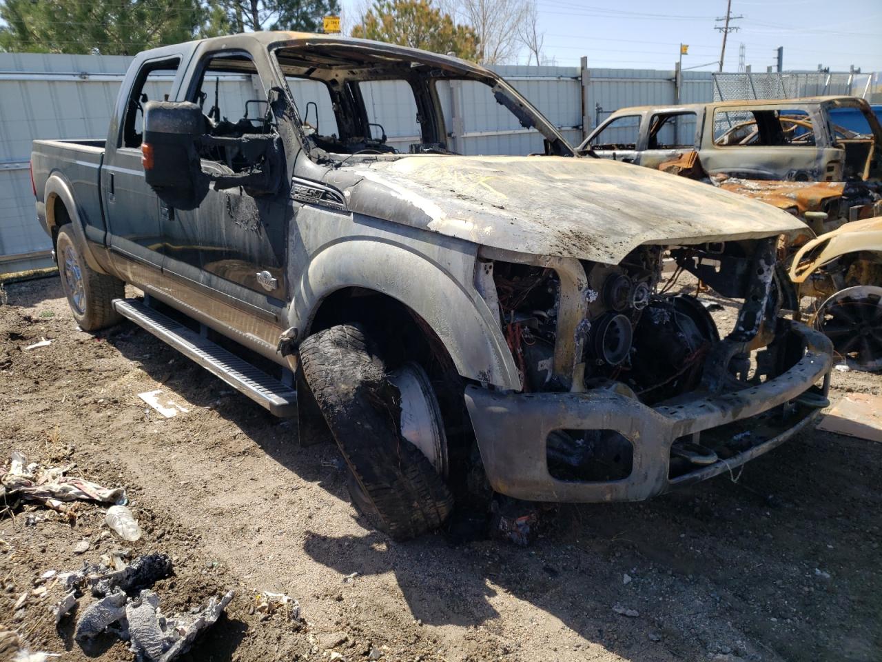 FORD F250 SUPER 2013 with VIN 1FT7W2BT8DEA89633 - Photo from auction